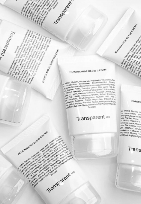 Освітлюючий крем-гель для обличчя NIACINAMIDE GLOW CREAM Transparetn-Lab, 50 мл