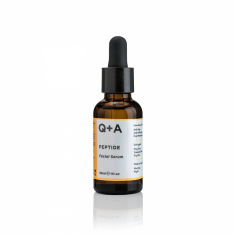 Пептидная сыворотка для лица Q+A Peptide Facial Serum, 30 мл