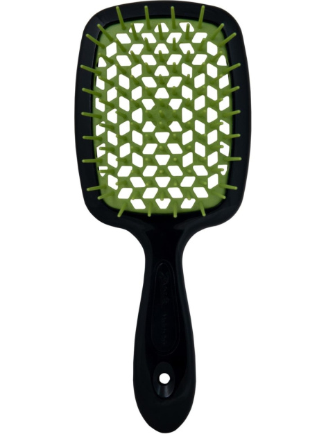Щітка для волосся Janeke Superbrush Black and Green color - 71SP226 VER