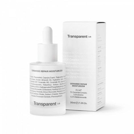 Ультразволожуюча сироватка TRANSPARENT-LAB CERAMIDE REPAIR MOISTURIZER, 30 мл