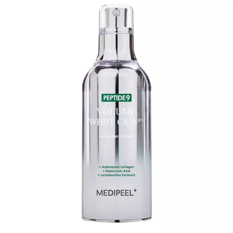Освітлююча бульбашкова есенція Medi Peel Peptide 9 Volume White Cica Essence Pro, 100 мл