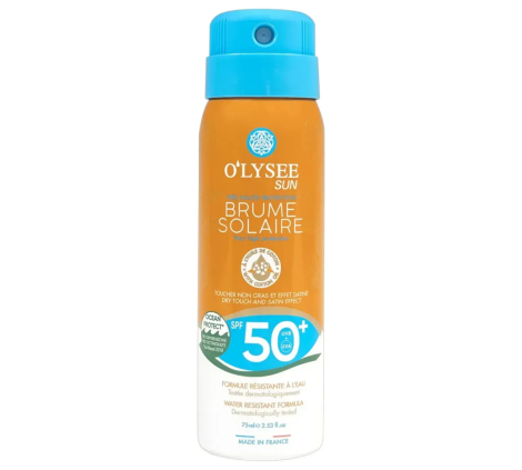 ﻿Солнцезащитный спрей SPF50+ O’LYSEE Very High Protection Sun Mist SPF 50+, 75 мл