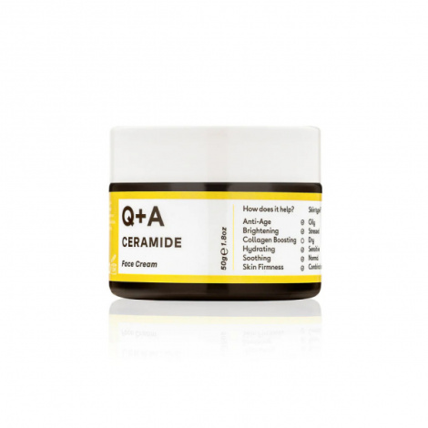 Захисний крем із керамідами Q + A Ceramide Barrier Defence Face Cream, 50 мл