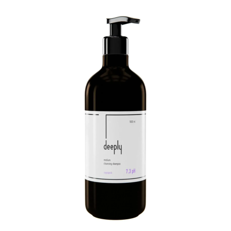 Шампунь глибокого очищення середній 7.3 pH Deeply Medium Cleansing Shampoo, 1000 мл