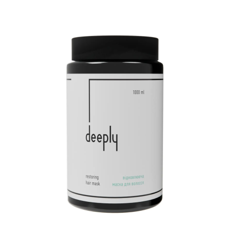 Відновлююча маска для волосся Deeply Restoring Hair Mask, 1000 мл
