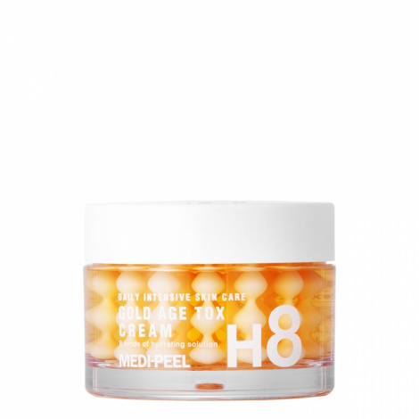 Антивіковий капсульний крем з екстрактом золотого шовкопряда Medi-Peel Gold Age Tox Cream, 50 мл