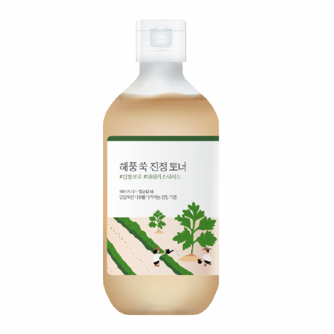 Заспокійливий тонер з морським полином ROUND LAB MUGWORT Calming Toner, 300 мл