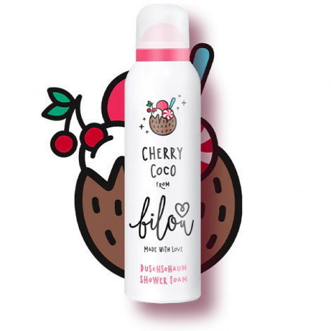 Пінка для душу Bilou Cherry Coco, 200 мл