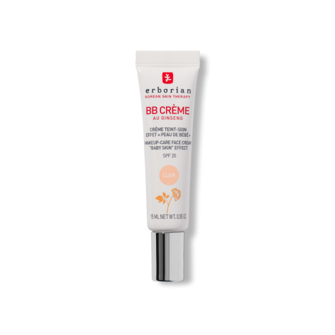 Тонуючий крем для обличчя BB CREAM ERBORIAN CLAIR, 15 мл