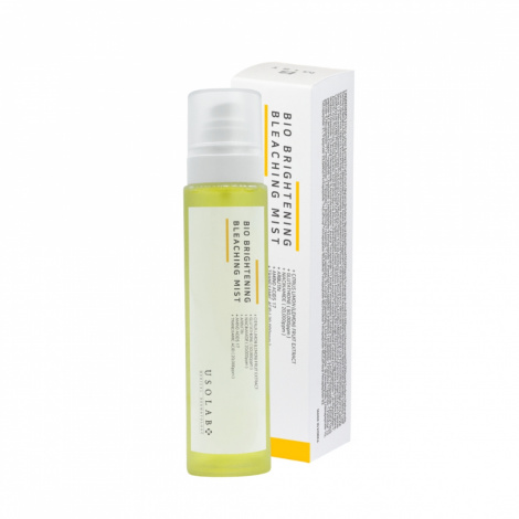 Освітлюючий тонер-міст для сяяння шкіри Usolab Bio Brightening bleaching mist, 150 мл