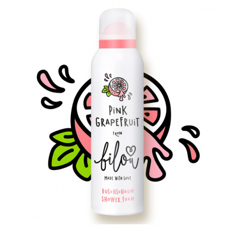 Пінка для душу Bilou Pink Grapefruit, 200 мл