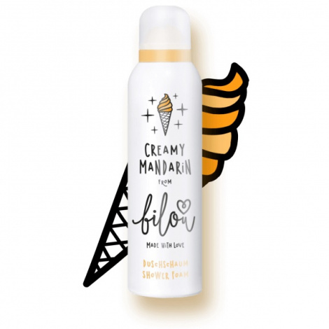 Пінка для душу Bilou Creamy Mandarin, 200 мл