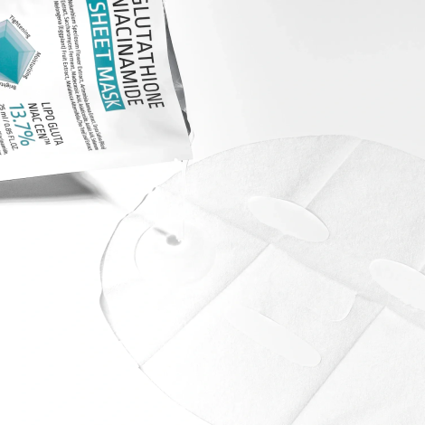Тканинна маска з глутатіоном і ніацинамідом APLB Glutathione Niacinamide Sheet Mask, 25 мл