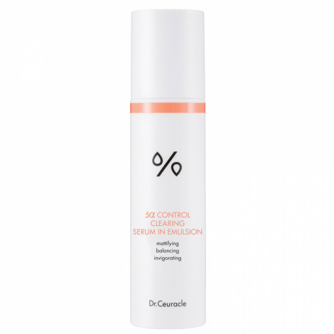 Себорегулююча емульсія "5-альфа контроль" Dr.Ceuracle 5α Control Clearing Serum in Emulsion, 100 мл