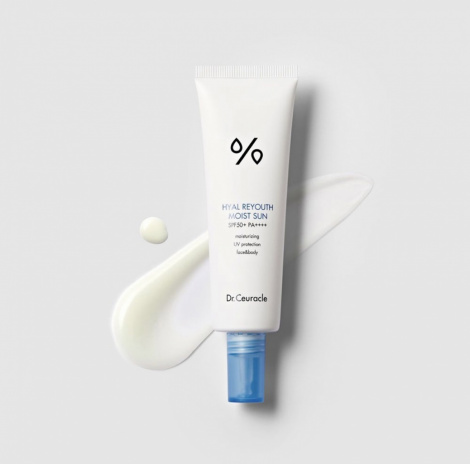 Зволожуючий сонцезахисний крем Dr.Ceuracle Hyal Reyouth Moist Sun SPF 50 / PA++++, 50 мл