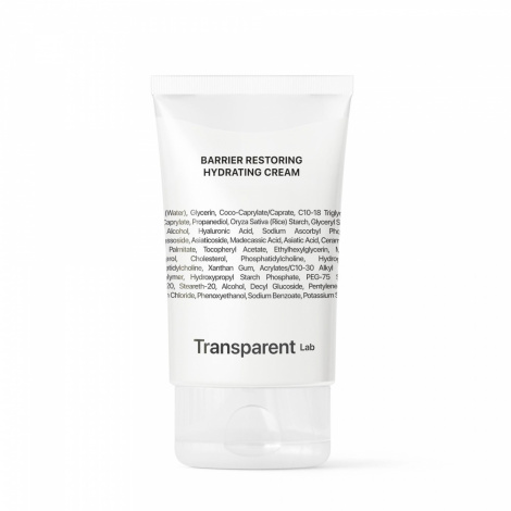 Ультразволожуючий крем TRANSPARENT-LAB Barrier restoring hydrating cream, 50 мл