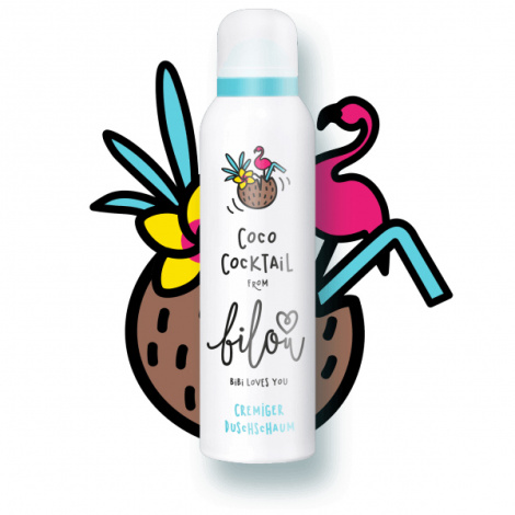 Пінка для душу Bilou Coco Cocktail, 200 мл
