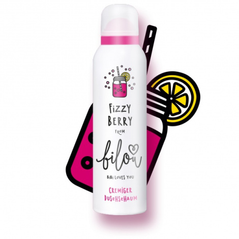 Пінка для душу Bilou Fizzy Berry Shower Foam, 200 мл