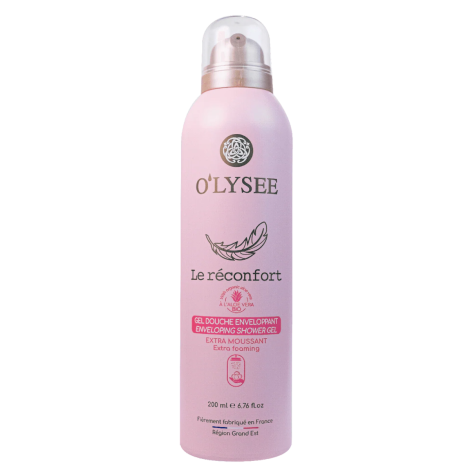Очищуюча гель-піна для душу O'LYSEE Extra Foaming Shower Gel Le réconfort, 200 мл