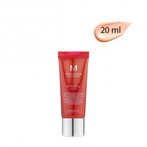 ВВ крем з ідеальним покриттям Missha M Perfect Cover BB Cream SPF42 PA+++ (№21), 20 мл