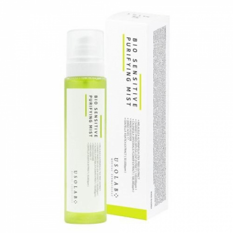 Успокаивающий мост для лица с чайным деревом USOLAB Bio Sensitive Purifying Mist, 150 мл