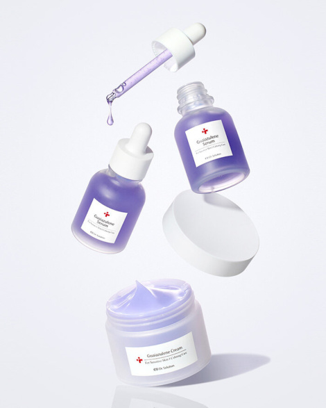 Інтенсивна заспокійлива сироватка з гвайазуленом та троксерутином CU Dr. Solution Guaiazulene Serum, 30 мл