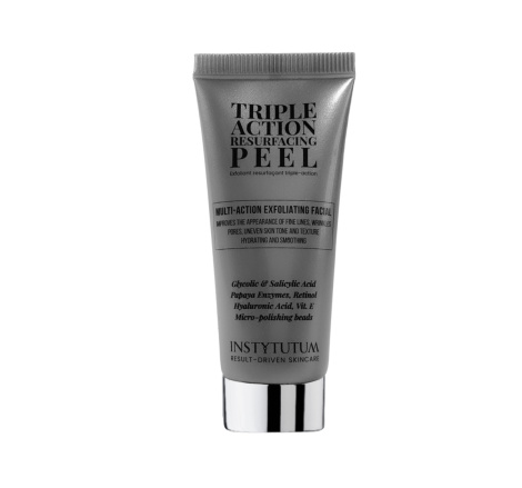 Travel size Пілінг для обличчя потрійної дії INSTYTUTUM TRIPLE ACTION RESURFACING PEEL, 20 мл