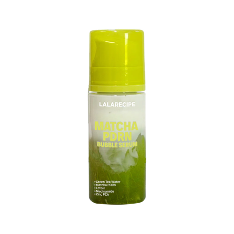 Сироватка для обличчя з Matcha PDRN комплексом Lalarecipe Matcha PDRN Bubble Serum, 95 мл