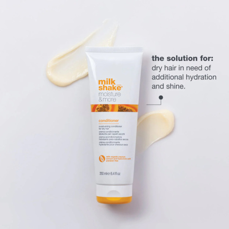 Зволожувальний кондиціонер для волосся Milk_Shake Moisture & More Conditioner, 250 мл