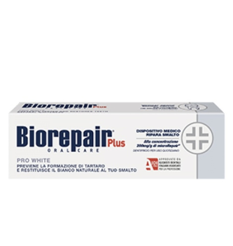 Зубна паста Biorepair Plus « Професійне відбілювання» "PRO White", 75 мл