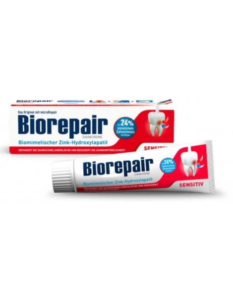 Зубна паста Biorepair "Швидке позбавлення чутливості Адвансед" NEW, 75 мл