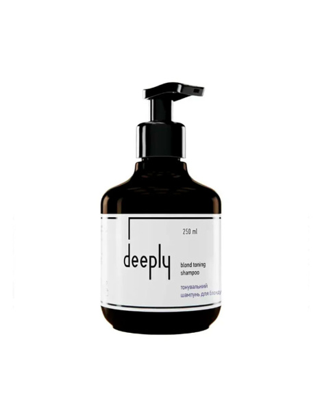 Тонувальний шампунь для блонду Deeply Blond Toning Shampoo, 250 мл