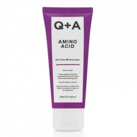Зволожуючий крем з амінокислотами без вмісту олії Q+A Amino Acid Oil Free Moistuiriser, 75 мл