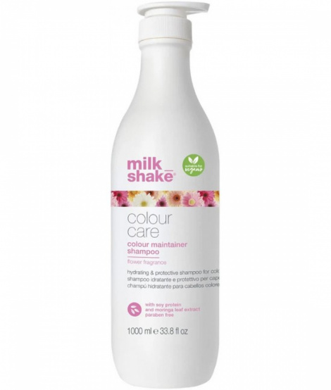 Зволожуючий та захисний шампунь для фарбованого волосся Milk_Shake Flower Fragrance, 1000 мл
