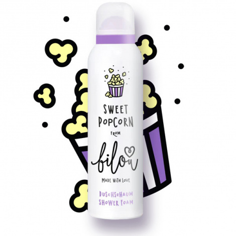 Пінка для душу Bilou Sweet Popcorn, 200 мл