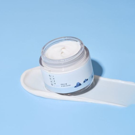 Легкий зволожувальний крем з морською водою ROUND LAB 1025 Dokdo Light Cream, 80 мл