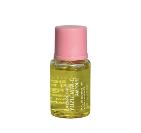 Вітамінна сироватка з ніацинамідом 5% і екстрактом юдзу LALARECIPE Yuzu Vita C Ampoule, 5 мл