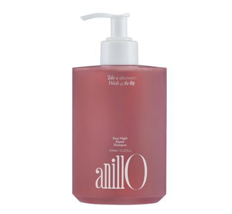 Відновлюючий шампунь  Anillo Rosy Night Repair Shampoo, 450 мл