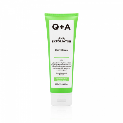 Скраб для тіла з AHA-кислотами Q+A AHA Exfoliator Body Scrub, 250 мл