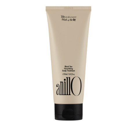 Живильний кондиціонер - маска для волосся Anillo Black Tea Nourishing Scalp Treatment, 150 мл