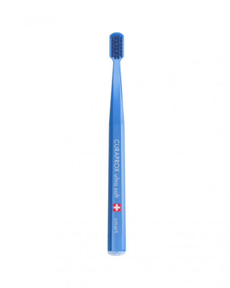 Дитяча зубна щітка Curaprox CS SMART Ultra Soft (5-12 років/синій)