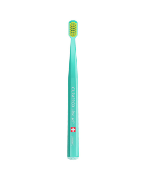 Дитяча зубна щітка Curaprox CS SMART Ultra Soft (5-12 років/зелений)
