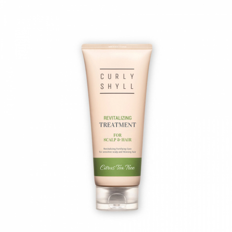 Ревіталізуюча зміцнююча маска для волосся та шкіри голови  Curly Shyll Revitalizing Treatment, 30 мл
