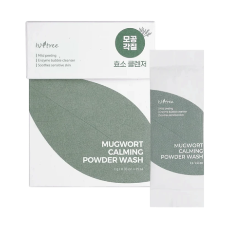 Пудра ензимна з полином Isntree Spot Saver Mugwort Powder Wash, 25 шт * 1 г