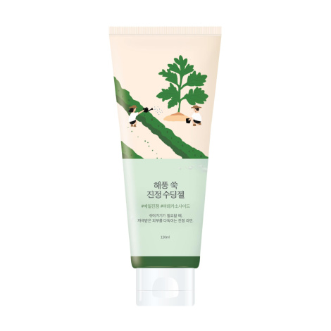 Заспокійливий гель з морським полином ROUND LAB Mugwort Calming Soothing Gel, 150 мл