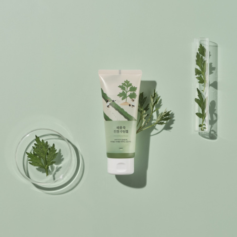 Заспокійливий гель з морським полином ROUND LAB Mugwort Calming Soothing Gel, 150 мл