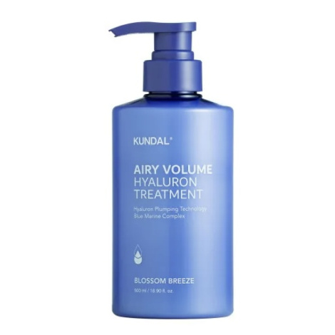 Зволожуючий кондиціонер-маска Kundal Airy Volume Hyaluron Treatment Blossom Breeze, 500 мл