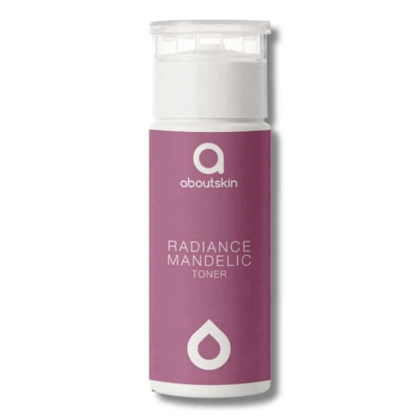 Тонік Aboutskin Radiance mandelic toner тонер з мигдальною кислотою та амінокислотами, 100 мл