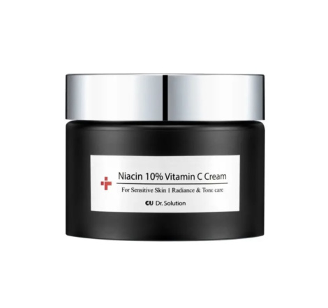 Крем з ніацинамідом та вітаміном С Cuskin DR. Solution Niacin 10% Vitamin C Cream, 50 мл