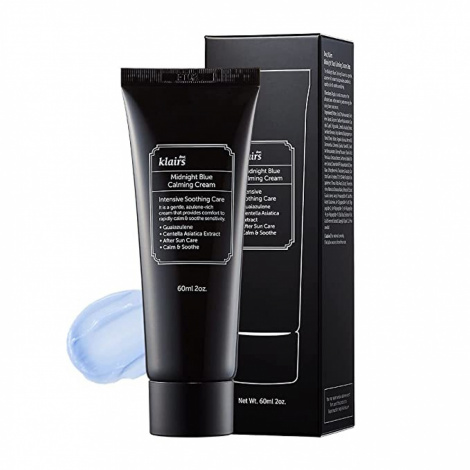 Заспокійливий крем з азуленом Dear, Klairs Midnight Blue Calming Cream, 60 мл